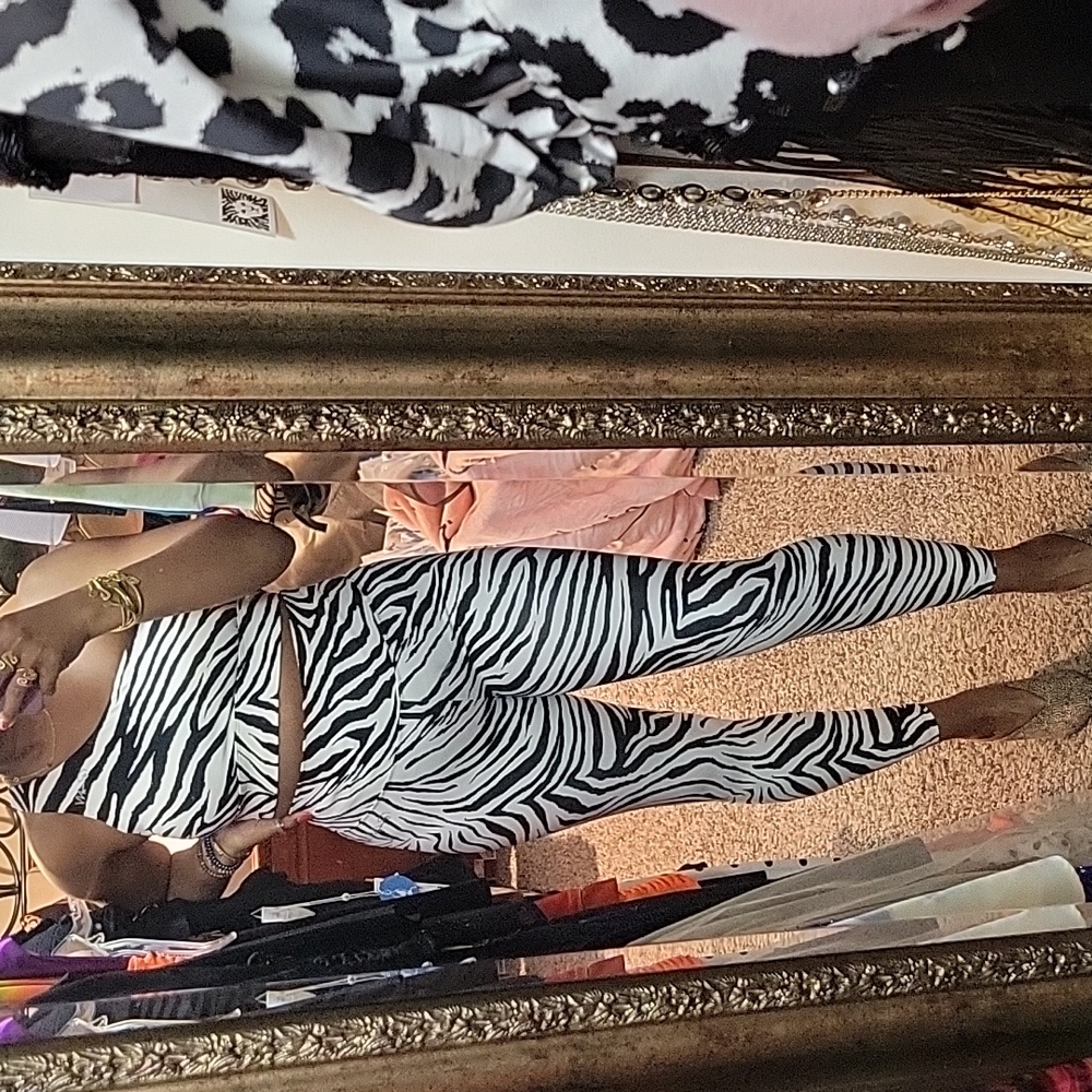 💥 NWOT Beautiful Zebra Print Set 💥 - Picture 17 of 17